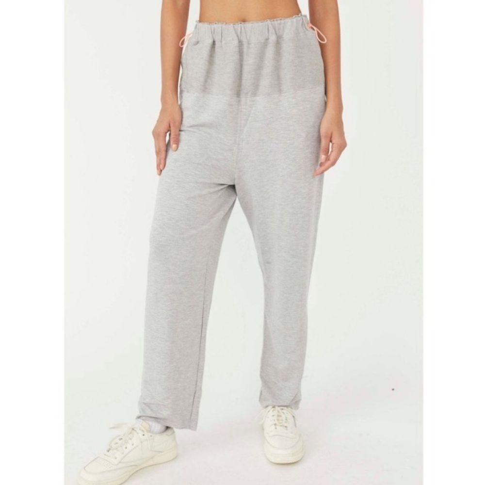 Free People FP Movement Surfside Joggers Sweatpants Heather Grey XS Women’s